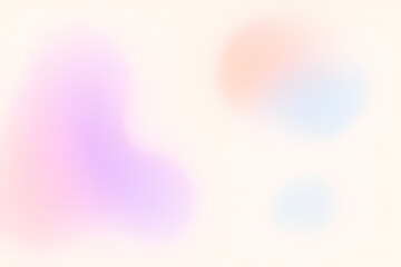 Soft Pastel Gradient Mesh Abstract Background with Copy Space