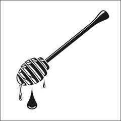 Honey dipper icon

