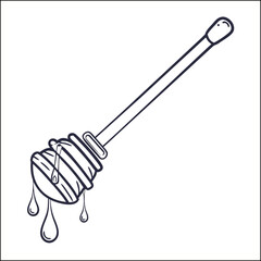Honey vector