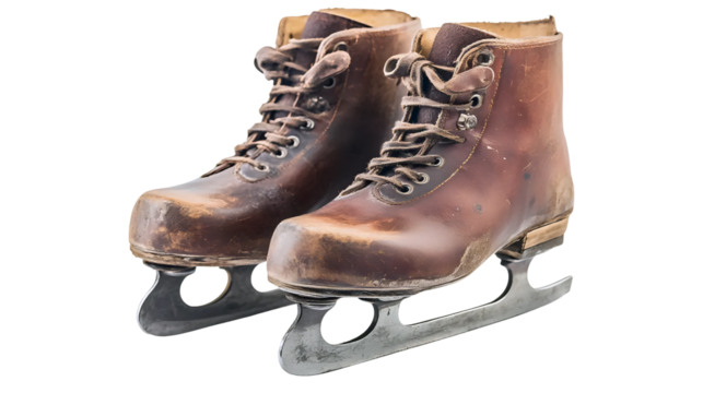 Retro Ice Skating Boots