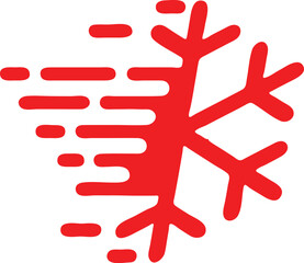 snowflake icon  simple icon. Vector ICON all icon Viktor