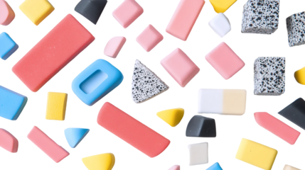 Unique Shape Erasers