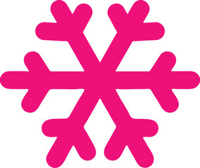 Fototapeta premium snowflake icon simple icon. Vector ICON all icon Viktor