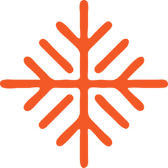 snowflake icon  simple icon. Vector ICON all icon Viktor
