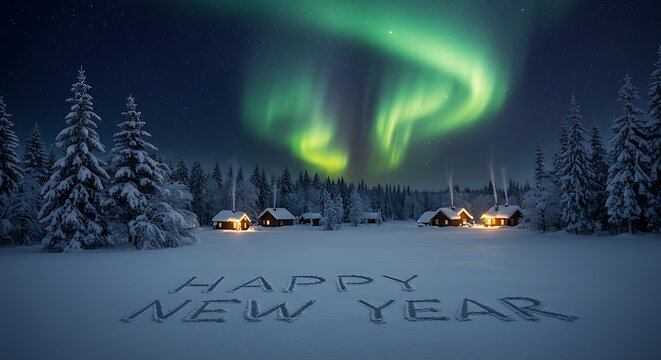 Northern Lights New Year's Eve - Powered by Adobe