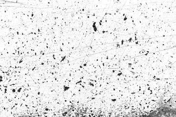 Detailed texture of old wall with cement stains, holes and peeling paint png