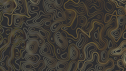 Topographic map patterns, topography line map. Vintage outdoors style