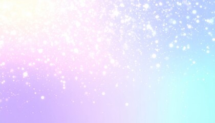 Fototapeta premium Pastel Gradient Background with Sparkling Bokeh Effect for Festive Celebrations and Modern Design