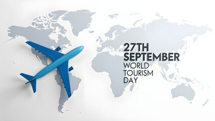 world tourism day poster design generate with AI