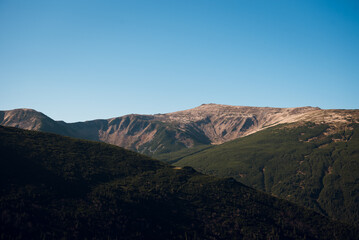 Mountain Landscape with Clear Blue Sky
