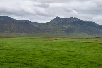 Fototapeta premium mountains and landscape in Iceland