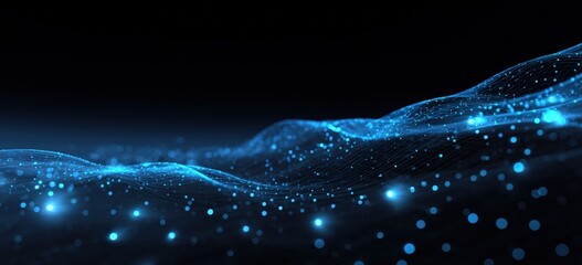 Abstract digital wave pattern (3)