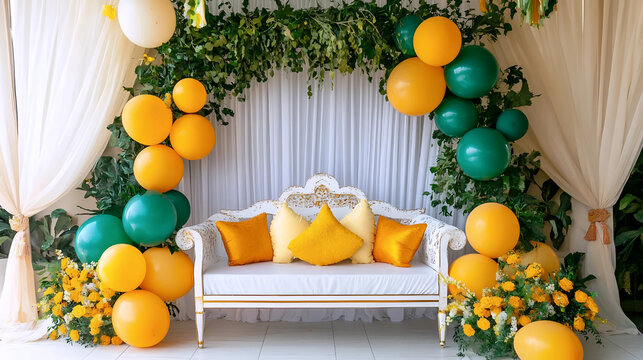 Traditional Mehndi Arrangement