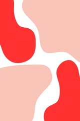 Obraz premium red shapes texture pattern background