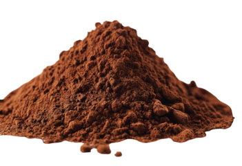 Pile of dark brown cocoa powder (7)