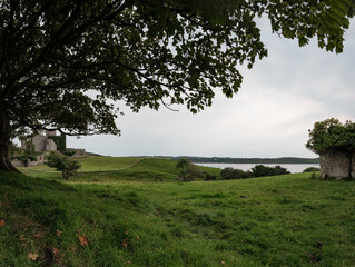 Rugged Mountain and Lake Landscape in Connemara, Ireland