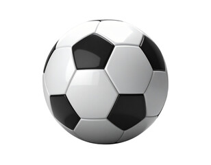 Obraz premium Minimal Modern Soccer Ball with Studio Shadows