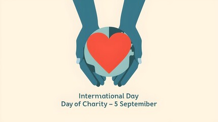Vector Illustration on the theme International Day of Charity