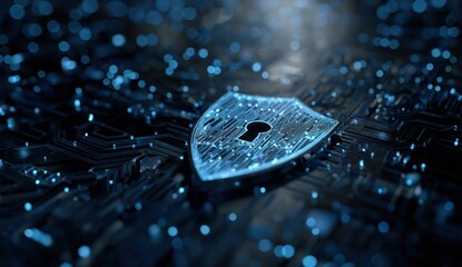 Digital shield overlaying circuit board