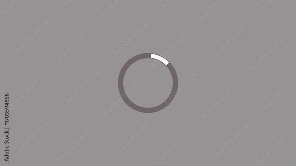 Poster animated loading icons collection - dynamic loading circles, waiting, processing, and buffering effe