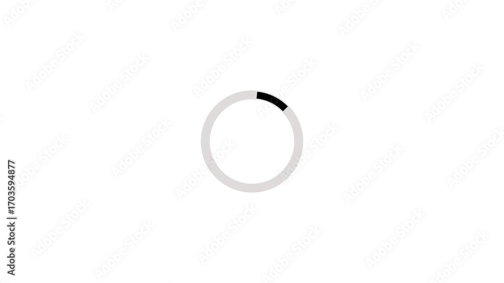 Poster animated loading icons collection - dynamic loading circles, waiting, processing, and buffering effe