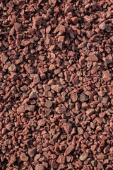 Red Gravel Texture