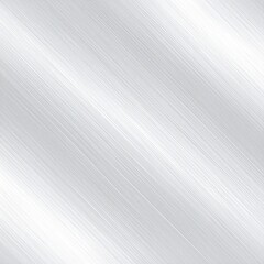 Obraz premium Abstract Silver Metallic Texture with Diagonal Lines Brushed Metal Pattern