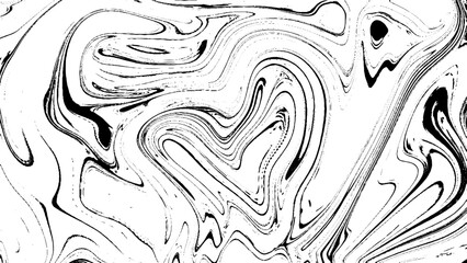 Black Marble ink texture acrylic painted waves texture background. pattern can used for wallpaper or skin wall tile luxurious.