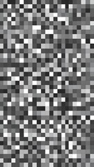 Fototapeta premium Abstract pixelated grayscale pattern