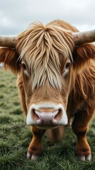 Fototapeta premium scottish bull