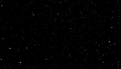 Obraz premium Dramatic Dark Starry Night Sky with Twinkling Stars for Background Astronomy Theme