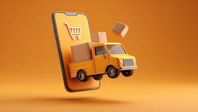 Online delivery service, mobile commerce