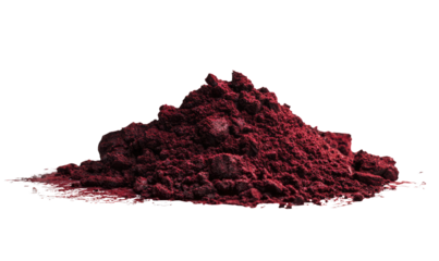 Deep crimson powder pile (6)