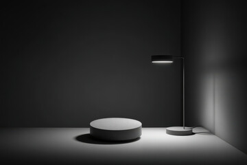 photorealistic ultraminimalist design featuring delicate piece of art set against clean monochrome background