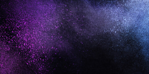 Obraz premium Purple and navy cosmic dust with subtle sparkle effect