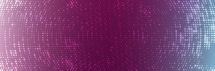 Vector illustration with halftone patterns. Colorful abstract vector background.