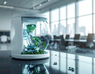 Sustainable Closed Loop Recycling System Infographic