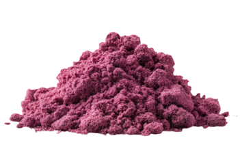 Pile of vibrant magenta powder (4)