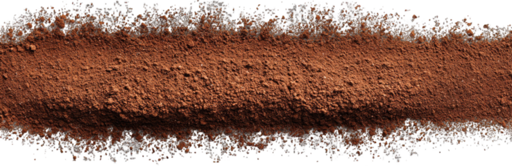 Brown earth texture, long and irregular