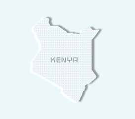 Modern Kenya map — versatile outline for tourism, branding, and education.