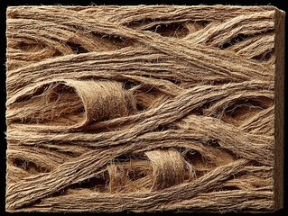 Fototapeta premium Grungy Cardboard Macro Texture for Print Packaging and Web Banner
