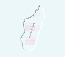 Minimal Madagascar map — perfect for education, decor, and cultural branding.