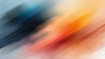 Diagonal Streaks of Blue Black Orange and Red Abstract Background Keywords: abstract, background, motion, blur, diagonal, streaks, lines, color, gradient, light, dark, blue, black, orange, red