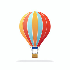 Naklejka premium Hot Air Balloon Icon