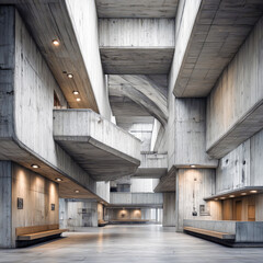 Brutalist serenity