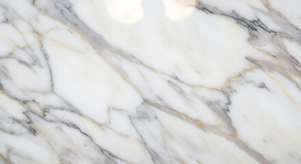Obraz premium Elegant white marble texture with golden veins perfect for backgrounds