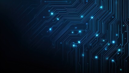 Abstract circuit board pattern