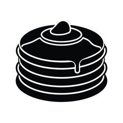 Pancake Stack Icon