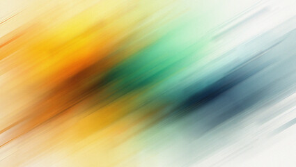 Diagonal Streaks of Yellow Orange Teal and Blue Abstract Background Keywords: abstract, background, diagonal, streaks, motion blur, color, gradient, yellow, orange, teal, blue, light, bright