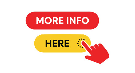 Red hand pointing at the 